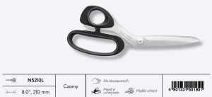 Nożyczki Japońskie KAI N5210-L (21cm) DLA LEWORĘCZNYCH seria N5000