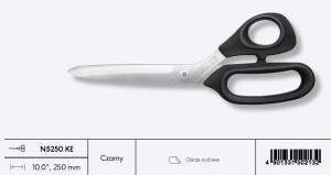 Nożyczki Japońskie KAI N5250KE 10" (25,4 cm) seria N5000 super ostre