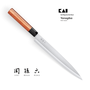NÓŻ YANAGIBA 24cm MAGOROKU RED MGR-0240Y