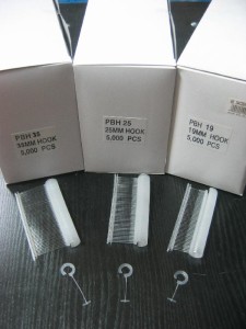 Łączniki HACZYKI wersja ekonomiczna PBHK19 "19MM ECONOMY HOOK (PP)"